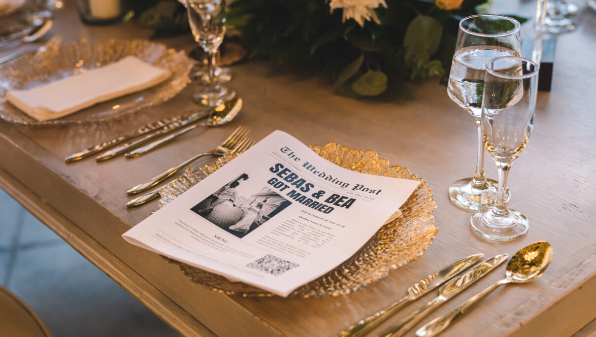 Papelería creativa para eventos